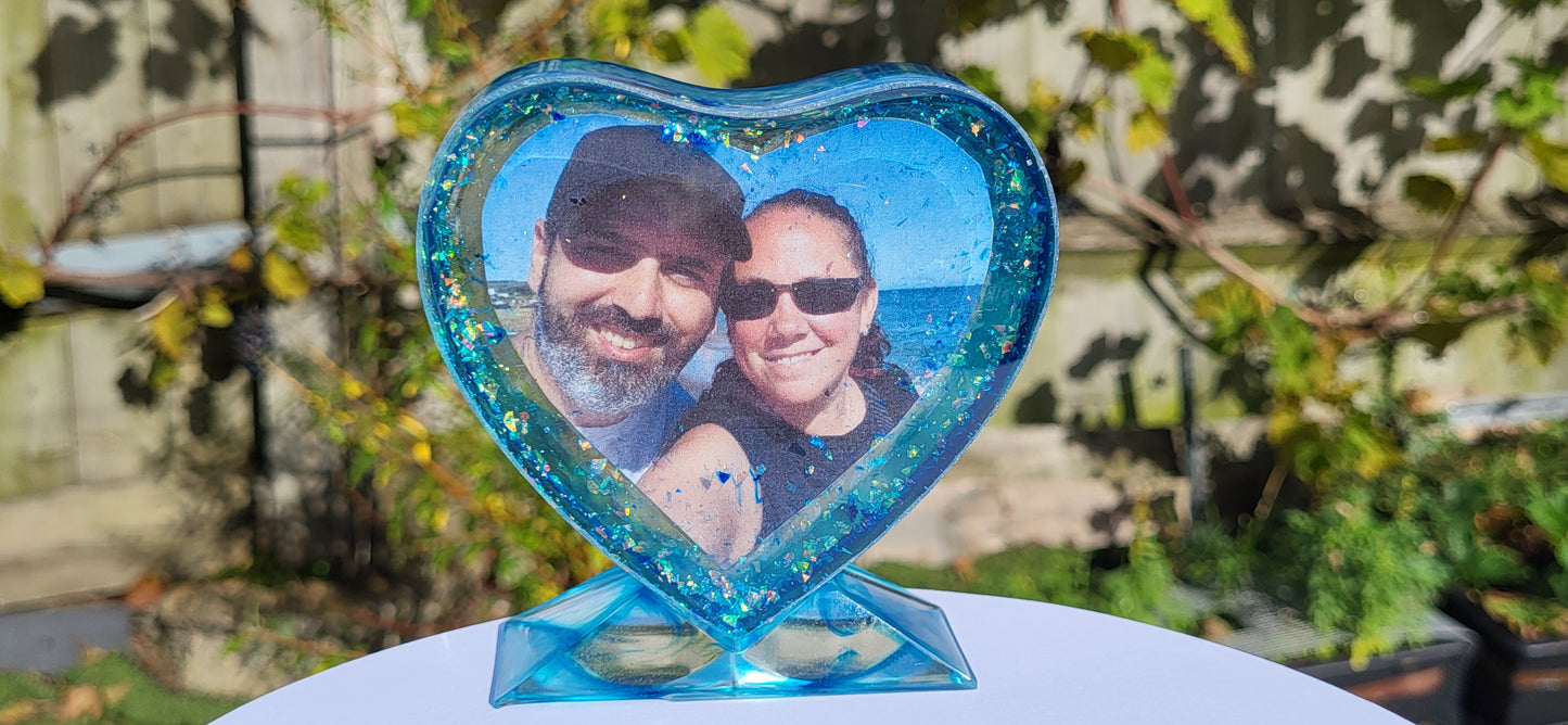 Heart frame picture display