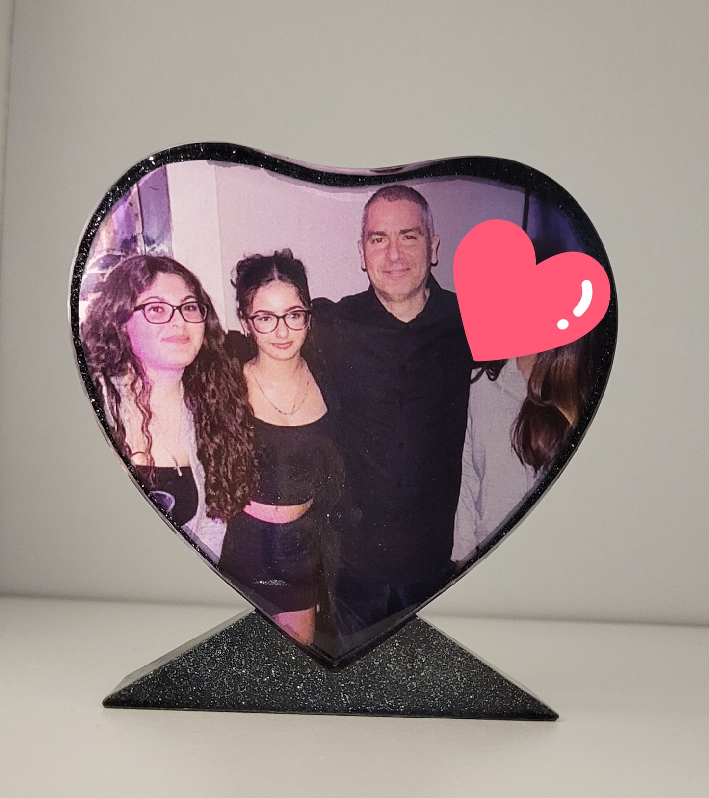 Heart frame picture display