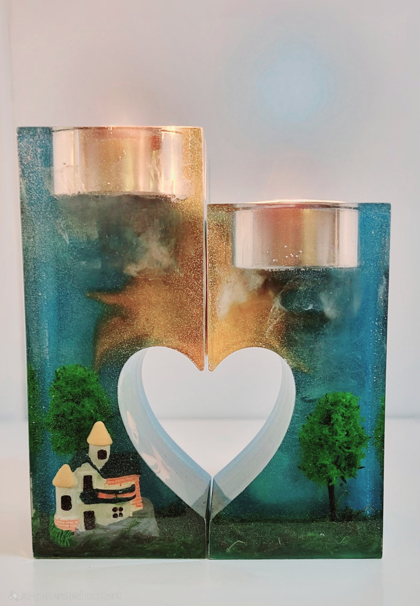 Cottage Under a Sunny Sky