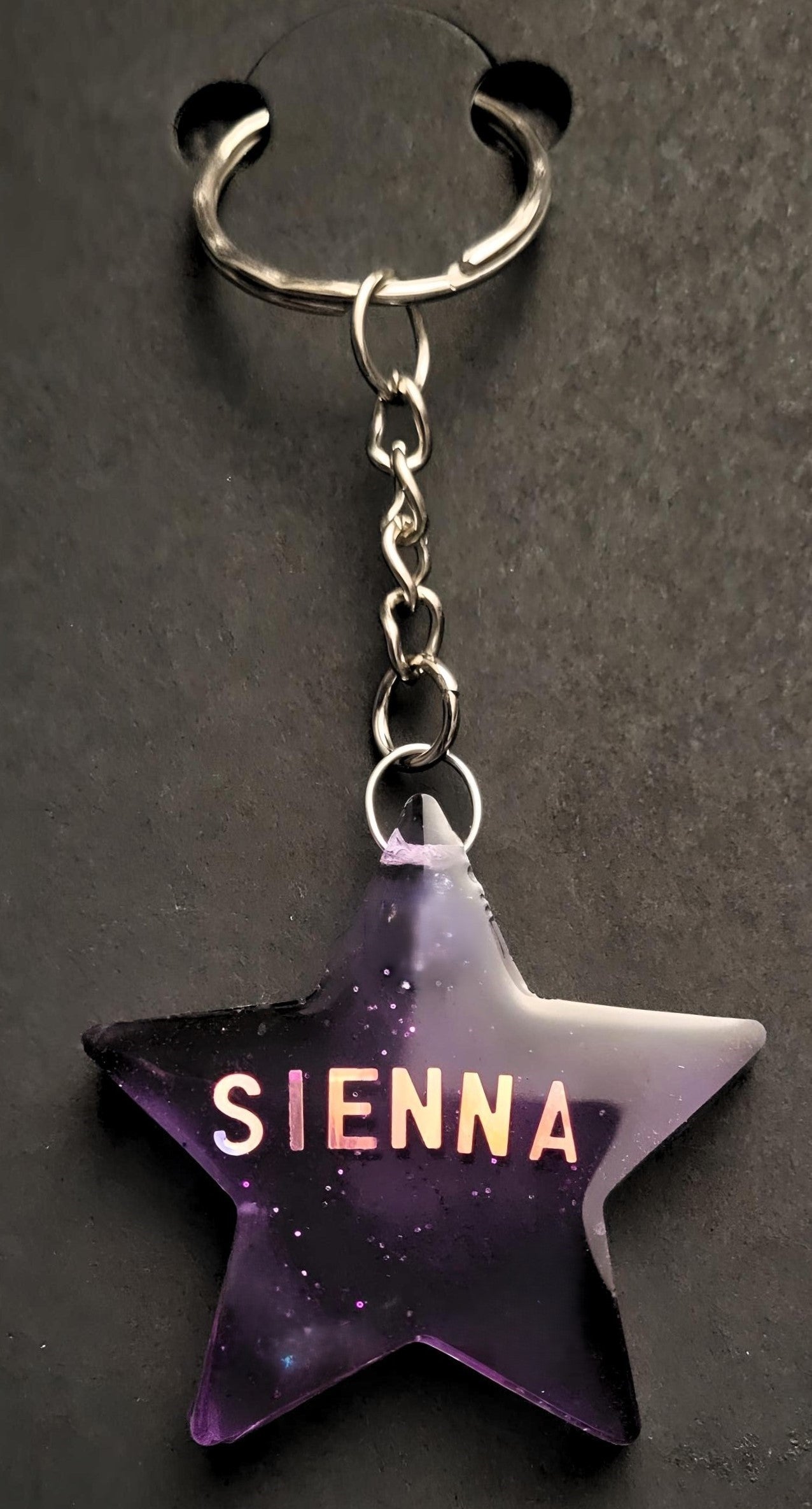 Custom Star-Butterfly Keyring