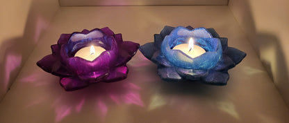 Lotus candle holder