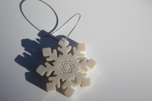 Snow Flake Tree Decoration